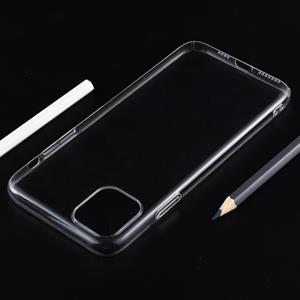 Huismerk Schokbestendige pc-beschermhoes voor iPhone 12 mini(Transparant)