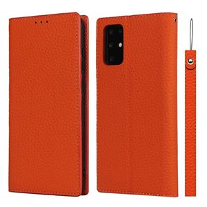 huismerk Voor Samsung Galaxy S20 Plus Litchi Textuur Horizontale Flip Top Laag Koeienhuid Lederen Case met Houder & Kaart Slots & Portemonnee & Strap & Wire Wi