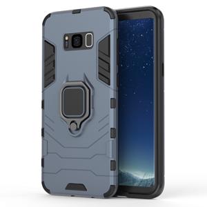 huismerk PC + TPU schokbestendige beschermhoes voor Galaxy S8 PLUS met magnetische ringhouder