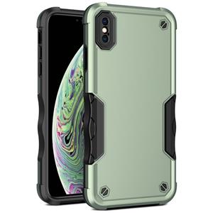 huismerk Antislip Armor Phone Case voor iPhone XS Max