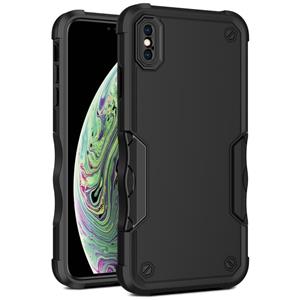 huismerk Antislip Armor Phone Case voor iPhone XS MAX