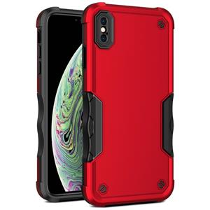 huismerk Antislip Armor Phone Case voor iPhone XR