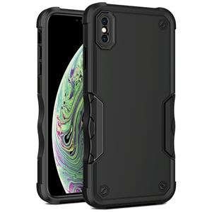 huismerk Antislip Armor Phone Case voor iPhone XR