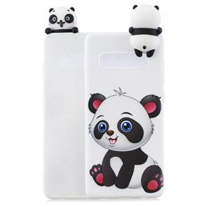 huismerk Voor Galaxy S10 + schokbestendige cartoon TPU beschermende case (Panda)