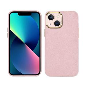 huismerk Pluche Rowout PU-telefooncase voor iPhone 13 Mini