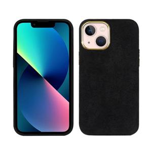 huismerk Pluche Rowout PU-telefooncase voor iPhone 13 Mini