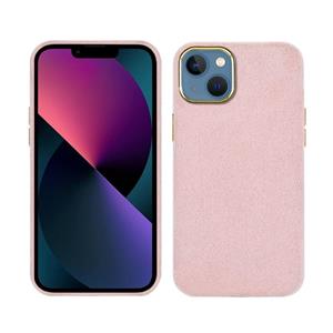 huismerk Pluche Rowout PU-telefooncase voor iPhone 13