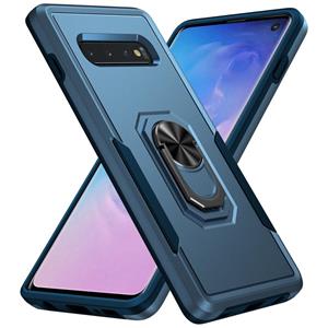 huismerk Voor Samsung Galaxy S10 Pioneer Armor Heavy Duty PC + TPU Houder Phone Case