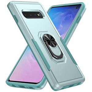 huismerk Voor Samsung Galaxy S10 Pioneer Armor Heavy Duty PC + TPU Houder Phone Case