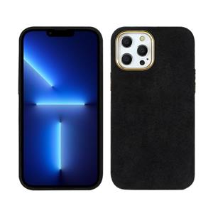 huismerk Pluche Rowout PU-telefooncase voor iPhone 13 Pro