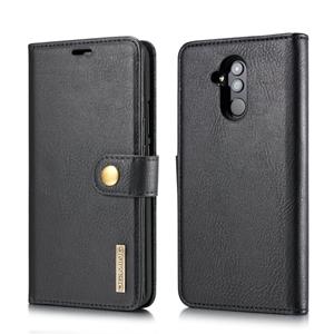 huismerk DG. MING Crazy Horse textuur Flip afneembare magnetische lederen Case voor Huawei Mate 20 Lite / Maimang 7 met houder & kaartsleuven & portemonnee (z