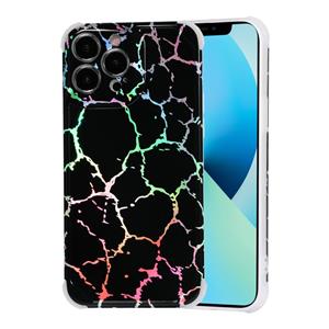 huismerk Laser Marble TPU Telefoonhoesje voor iPhone 13 Pro Max