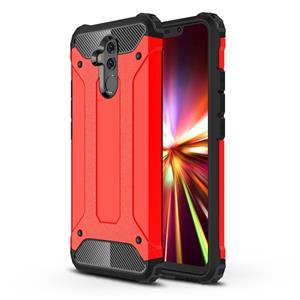 Huismerk Magic Armor TPU + PC combinatie geval voor Huawei mate 20 Lite (rood)