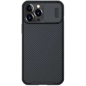 NILLKIN Black Mirror Pro-serie Camshield Volledige dekking Stofdicht krasbestendig telefoonhoesje voor iPhone 13 Pro Max (zwart)