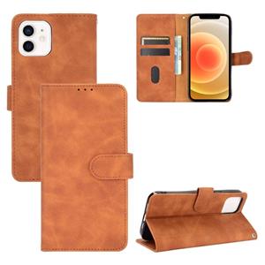 huismerk Effen kleur huid voelt magnetische gesp horizontale flip kalf textuur pu lederen tas met houder & kaart slots & portemonnee voor iphone 13 pro