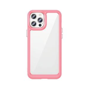 huismerk Kleurrijke Serie Acrylic + TPU-telefooncase voor iPhone 13 Pro