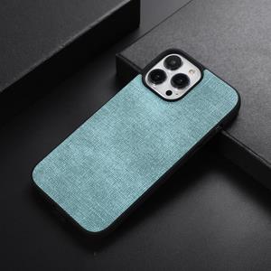 huismerk Brugg textuur PU+TPU+PC SHOCKOVE TELEFOONTE TELEFOONS VOOR iPhone 13 Pro Max (Light Green)