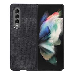 huismerk Voor Samsung Galaxy Z Fold3 5G Brugg Textuur PU+TPU+PC SHOCKPOBLE telefoonhoes