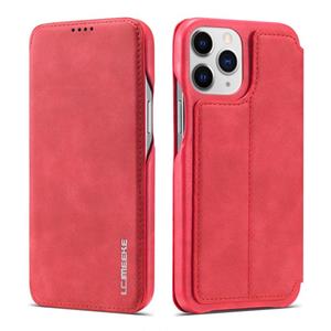 LC.Imeeke Hon Oude Reeks Horizontale Flip Lederen Case met Houder & Card Slot voor iPhone 13 Pro