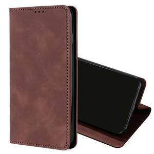 huismerk Huid voelt magnetische horizontale flip lederen tas met houder & kaart slots voor iphone 13