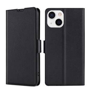 huismerk Ultra-dunne spanning Side Buckle PU + TPU Horizontale Flip Lederen Case met Houder & Card Slot voor iPhone 13 Mini