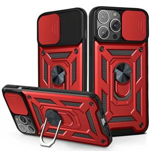 huismerk Schuifcamera Cover Design TPU + PC-beschermhoes voor iPhone 13 Mini