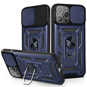 huismerk Schuifcamera Cover Design TPU + PC-beschermhoes voor iPhone 13