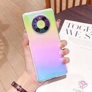 Huismerk For Huawei Mate 30 Pro Colorful Electroplating PC Protective Case