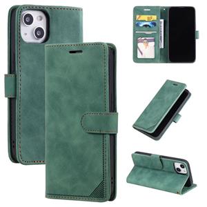 huismerk Huid voelt anti-diefstal borstel horizontale flip lederen telefooncase voor iphone13