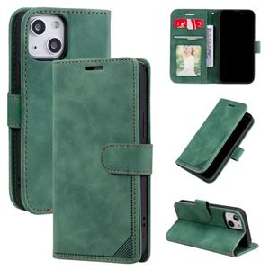 huismerk Huid voelt anti-diefstal borstel horizontale flip lederen telefoonhoesje voor iphone13 mini