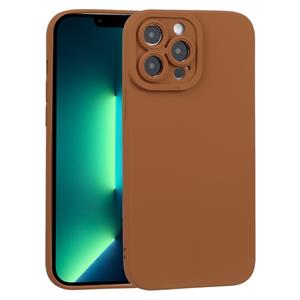 huismerk TPU Oil-besproeid Zachte telefooncase voor iPhone 13 Pro Max