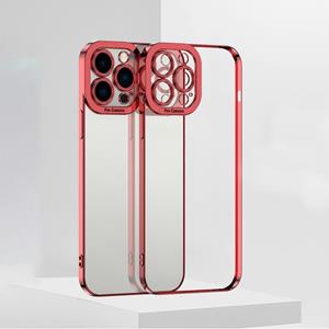 huismerk Galvaniseren TPU-telefooncase voor iPhone 13