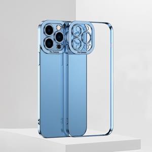 huismerk Galvaniseren TPU-telefooncase voor iPhone 13