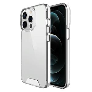 huismerk High Transparent Acrylic +TPU Shockproof Case For iPhone 13 Pro(Transparent)