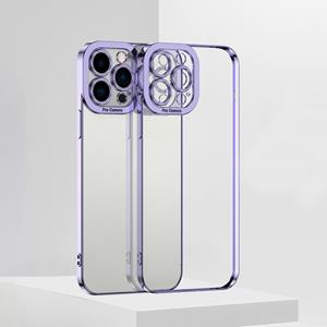 huismerk Galvaniseren TPU-telefooncase voor iPhone 13 Pro Max