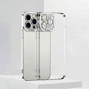 huismerk Electroplating TPU-telefooncase voor iPhone 13 Pro