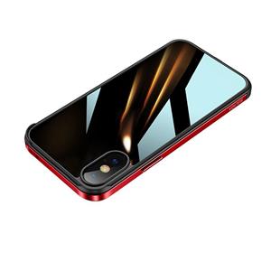 Sulada Shockproof Aviation aluminium metalen frame + nano glas + TPU beschermhoes voor iPhone XS / X