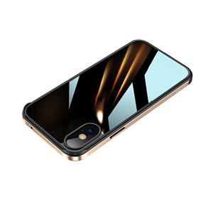 Sulada schokbestendig luchtvaart aluminium metalen frame + nano glas + TPU beschermhoes voor iPhone XR