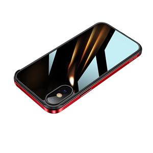 Sulada schokbestendig luchtvaart aluminium metalen frame + nano glas + TPU beschermhoes voor iPhone XR