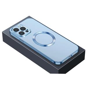 huismerk Nebula Serie Magsafe Magnetische telefooncase voor iPhone 13 (Sierra Blue)