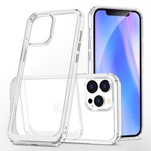 huismerk Crystal Clear Shockproof PC + TPU-beschermhoes voor iPhone 13 Pro