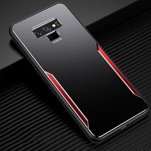 huismerk Voor Samsung Galaxy Note9 Blade Series TPU Frame + Titanium Legering Zandstralen Technologie Backplane + Kleur Aluminium Legering Decoratieve Rand Mob