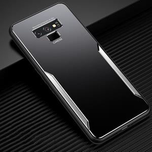 huismerk Voor Samsung Galaxy Note9 Blade Series TPU Frame + Titanium Legering Zandstralen Technologie Backplane + Kleur Aluminium Legering Decoratieve Rand Mob