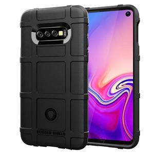 huismerk Volledige dekking schokbestendig TPU Case voor Galaxy S10e (zwart)