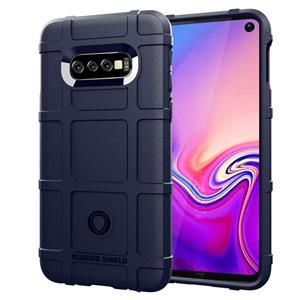 huismerk volledige schokbestendige TPU Case voor Galaxy S10e(Blue)