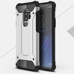 huismerk Voor Galaxy S9 PLUS TPU + PC 360 graden bescherming schokbestendige beschermende back cover(Silver)