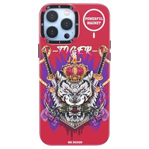 WK WPC-019 Gorillas Series Cool Magnetic Phone Case voor iPhone 13 Pro (WGM-002)