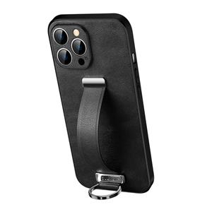 Sulada coole serie pc + lederen textuur huid feel shockvoere telefoonhoesje voor iPhone 13 pro