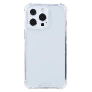 GOOSPERY SUPER Protect Four Corners Shockproof Soft TPU Case For iPhone 13 Pro(Transparent)