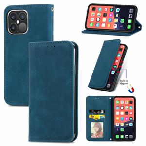 huismerk Voor iPhone 13 Pro Retro Skin Feel Business Magnetic Horizontal Flip Leren Case met Houder & Card Slots & Portemonnee & Fotolijst